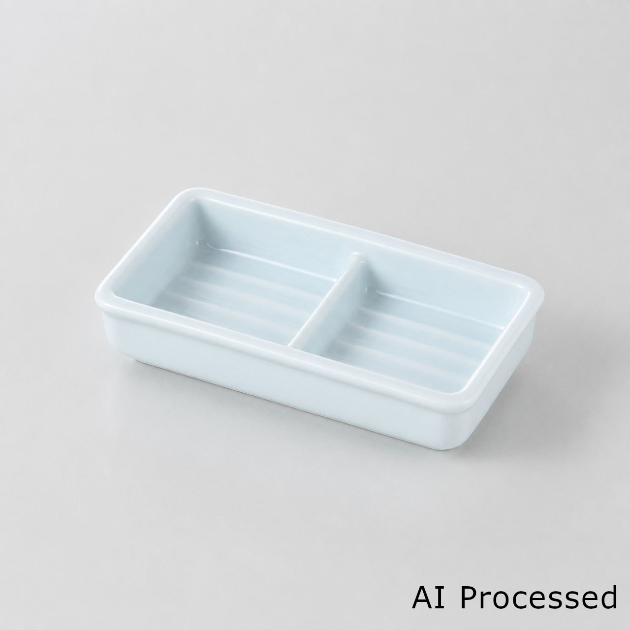 青白磁 ニ品皿