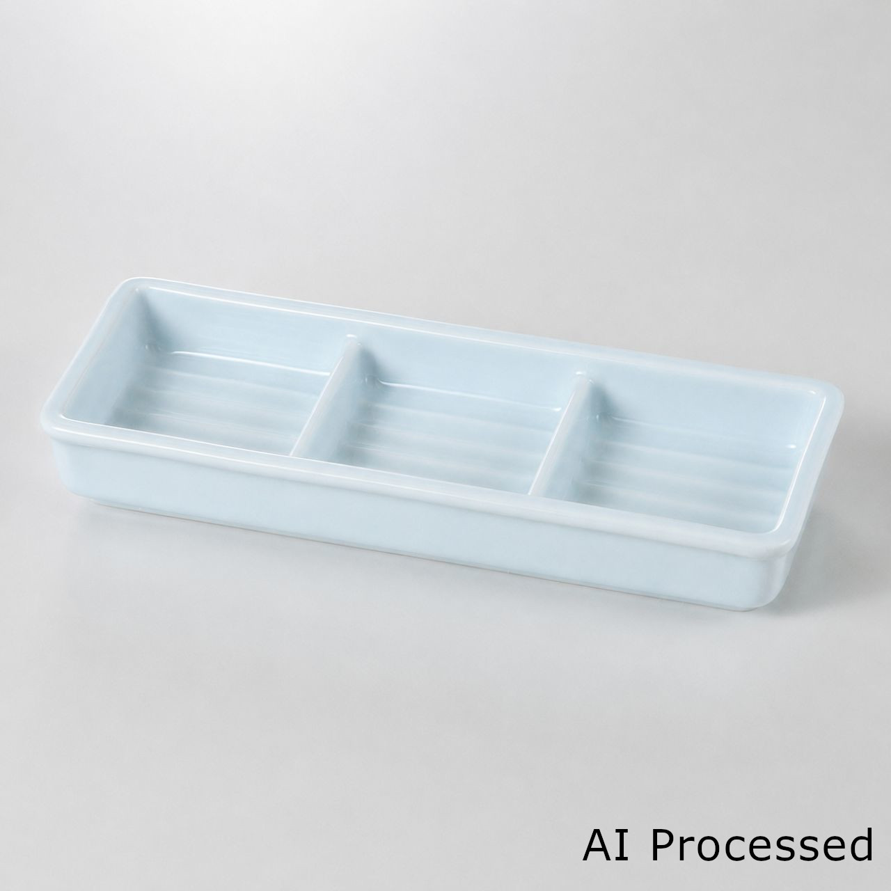 青白磁 三品皿