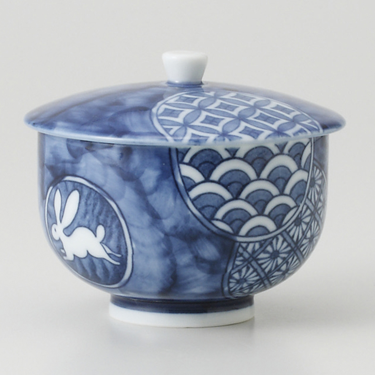 京祥瑞 蓋付湯呑