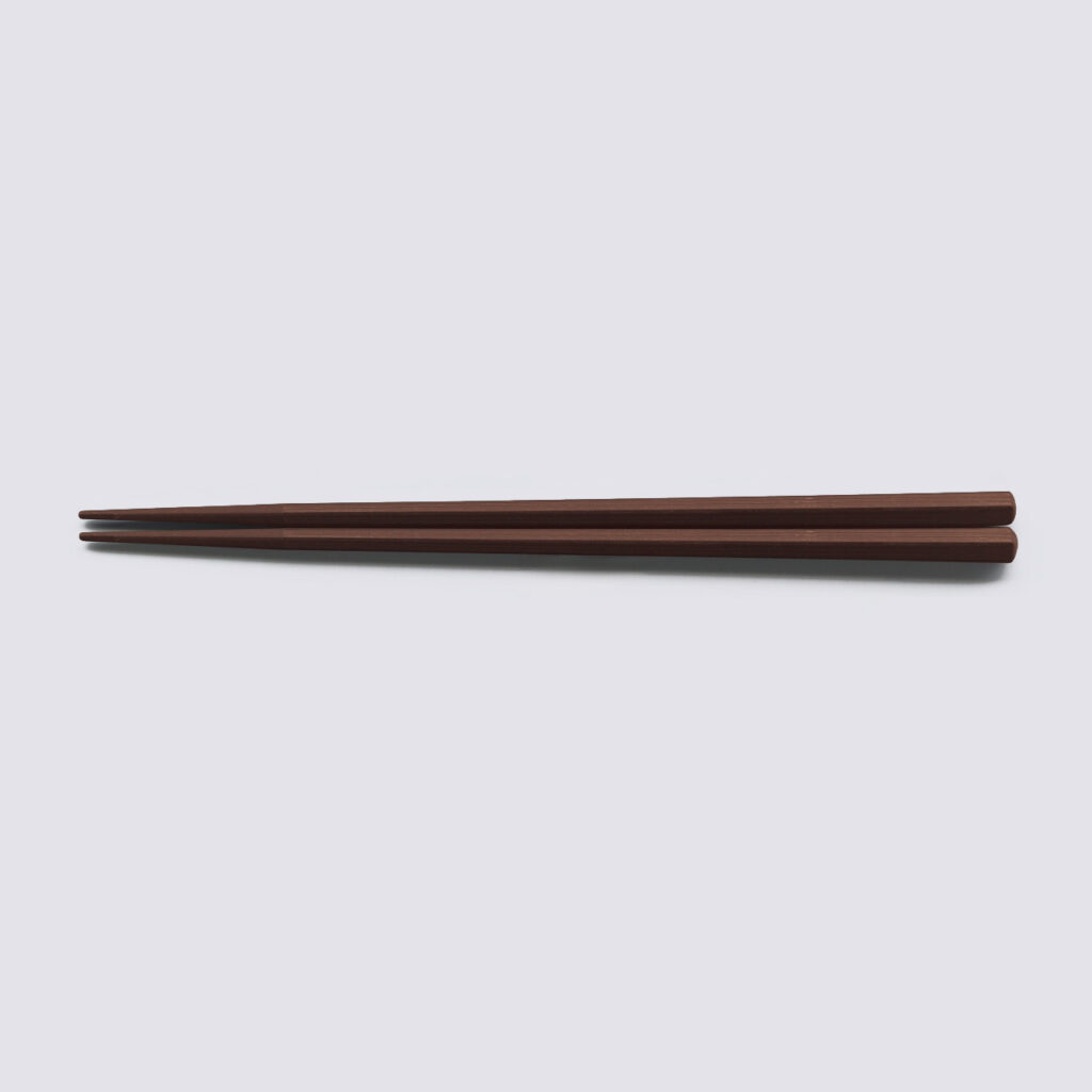 筋目五角箸 21cmエンジOM