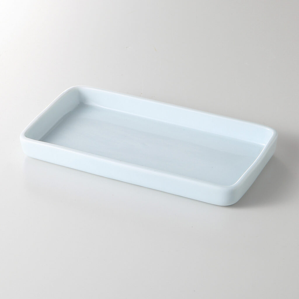 青白磁 浅口ネタケース