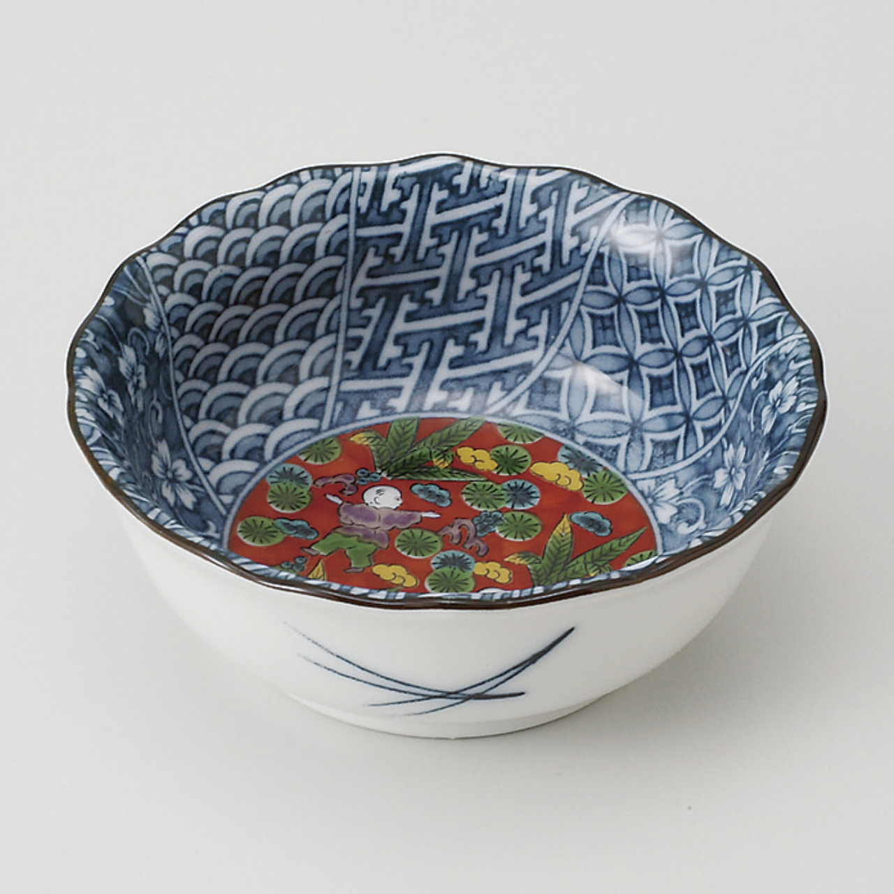 祥瑞唐子 京型3．0小付