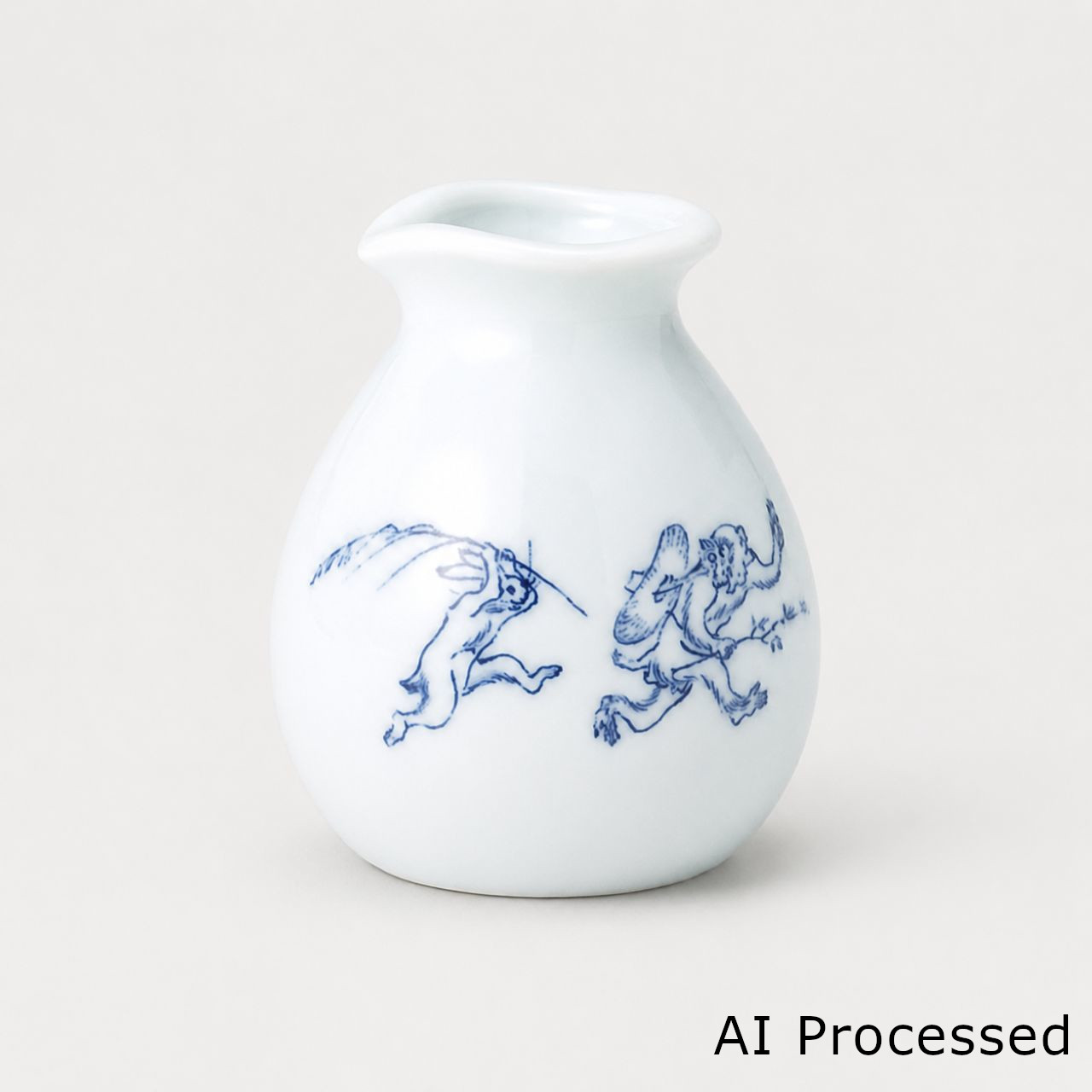 鳥獣戯画 ミニそば徳利