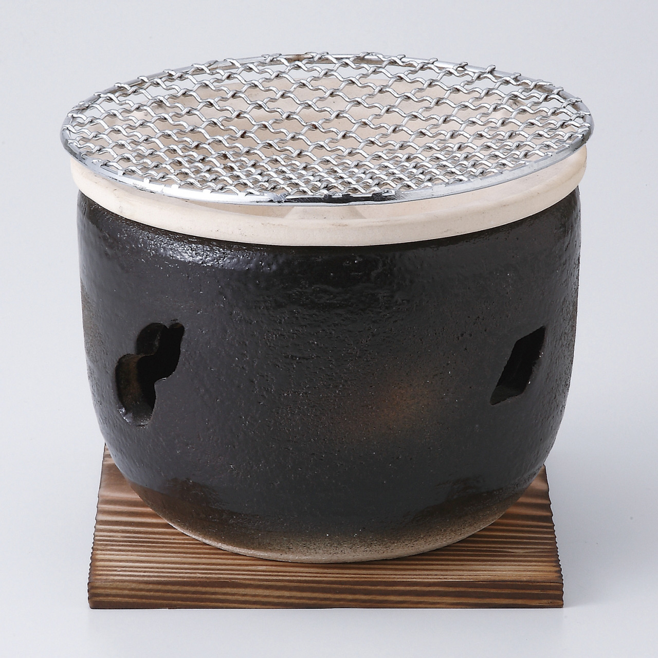灰釉5号 水コンロ（木台網付）
